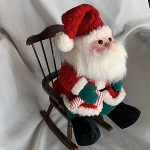 🎅🎄☃️Santa on his Rocking Chair